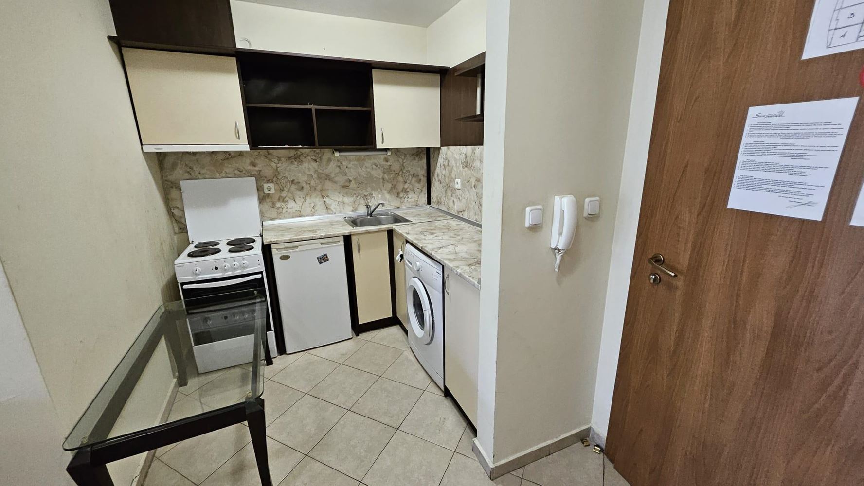 Spacious studio in Sunny Beach – an excellent investment in the heart of the resort