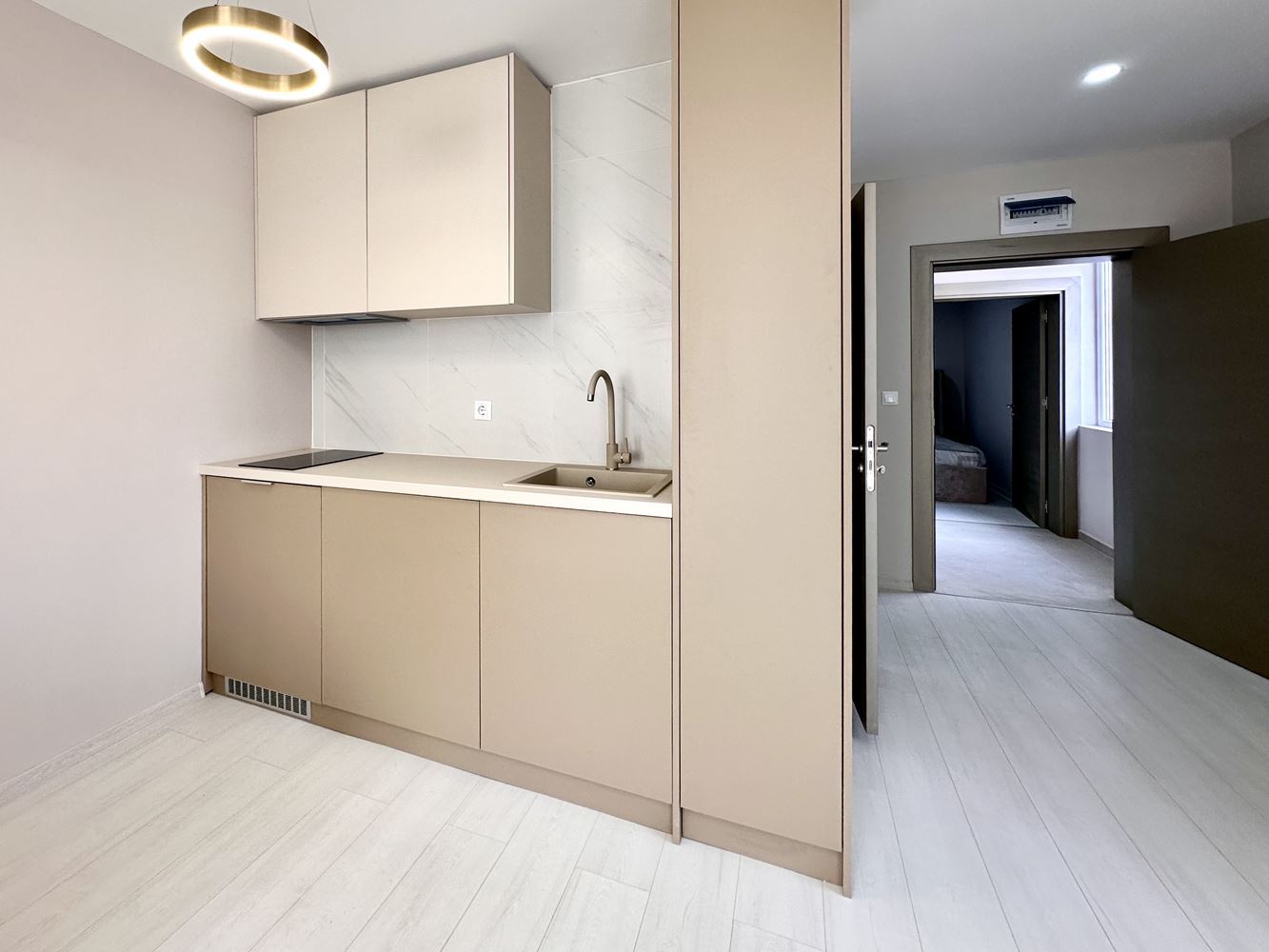 Cozy one-bedroom apartment with pool and green area view in Sunny Beach – ready to use