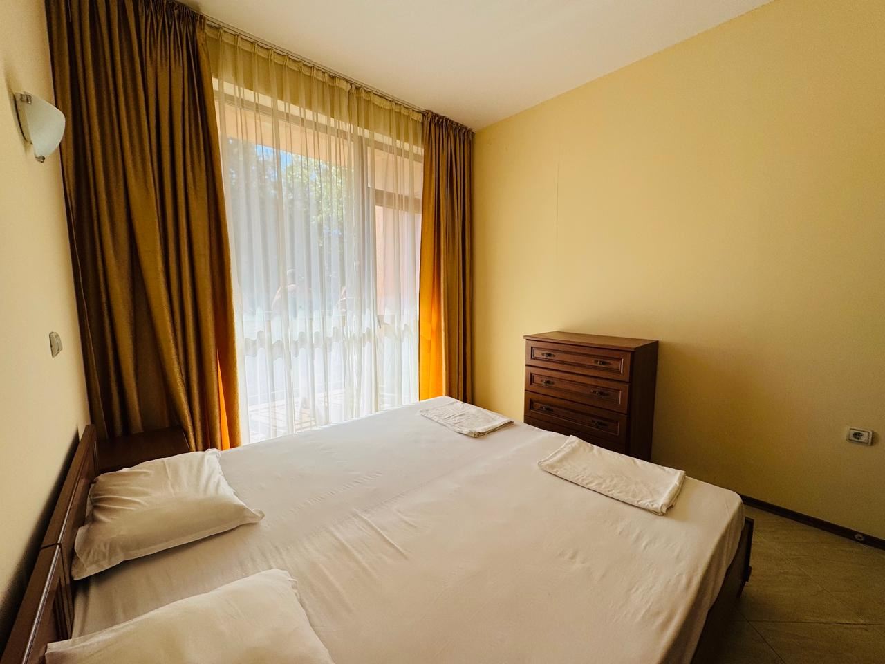 One-Bedroom Apartment with Pool View – Only 300 m from the Sea in Sunny Beach