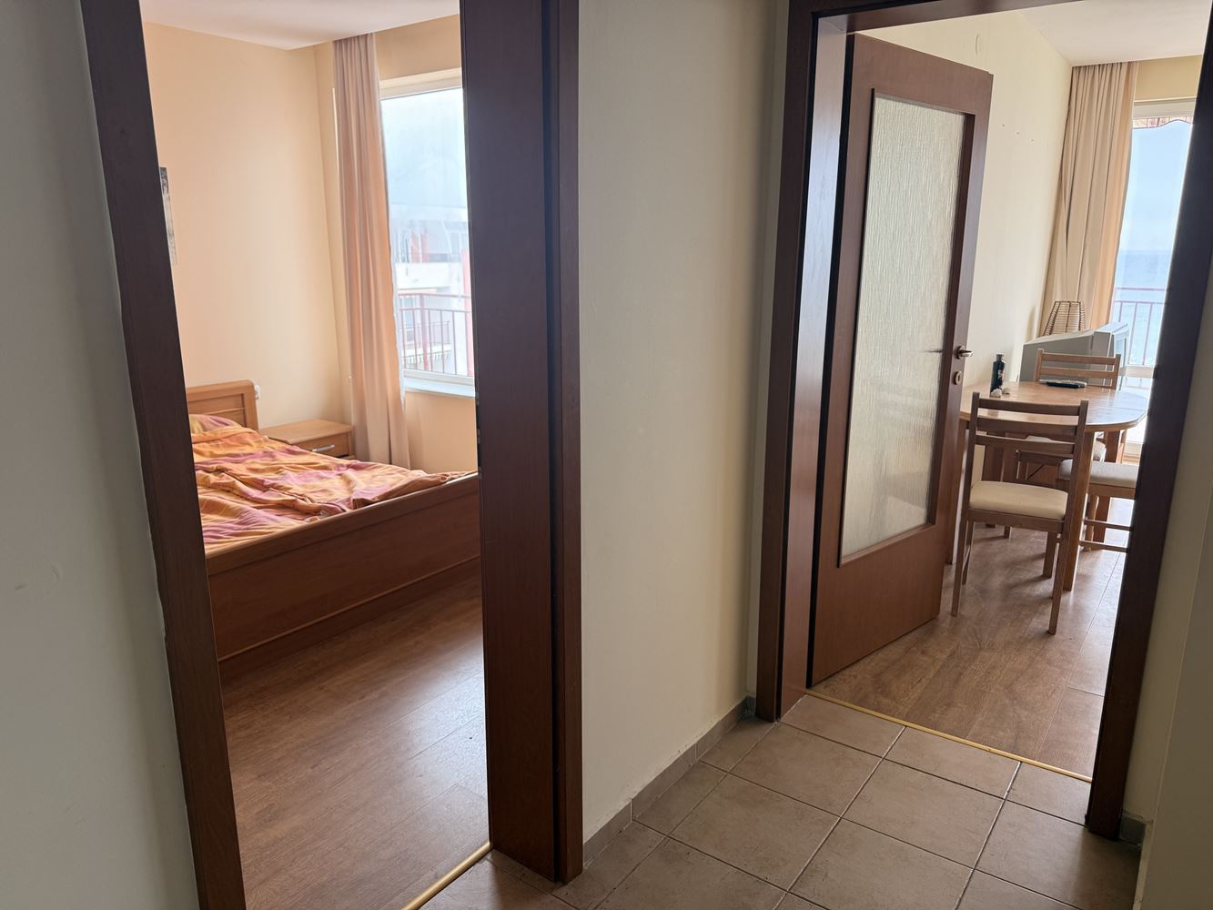 Two-room Apartment on the First Line with Direct Sea View – Sunny Beach