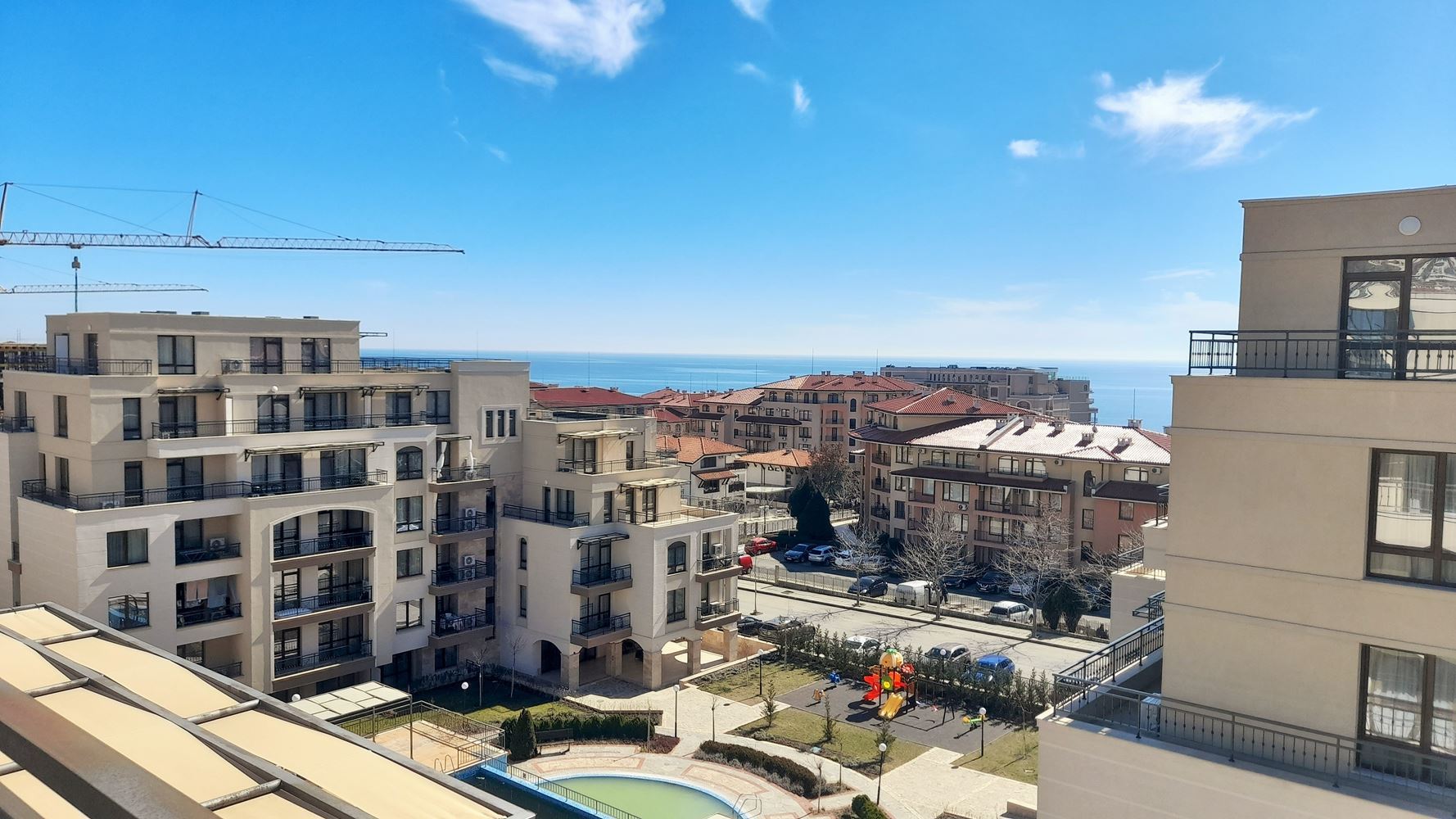 Attractive One-Bedroom Apartment with Sea and Mountain Views in Sveti Vlas