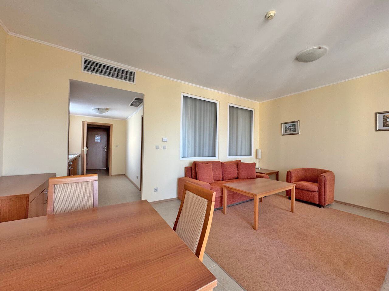 Exclusive One-Bedroom Apartment on the First Line in Pomorie – Luxury, Prestige, and an Investment with Immediate Return