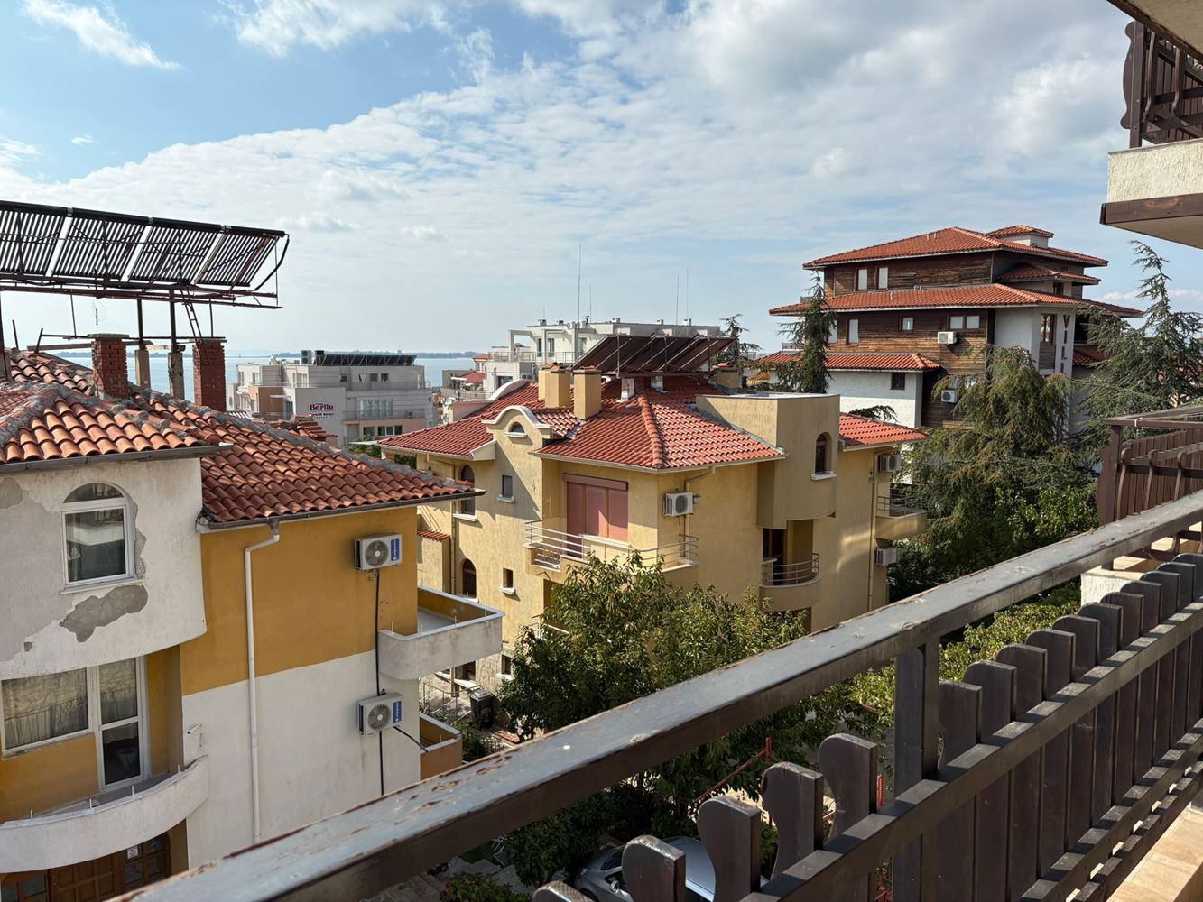 Three-room Apartment with Panoramic Sea View in Sveti Vlas – 200 m from the Beach