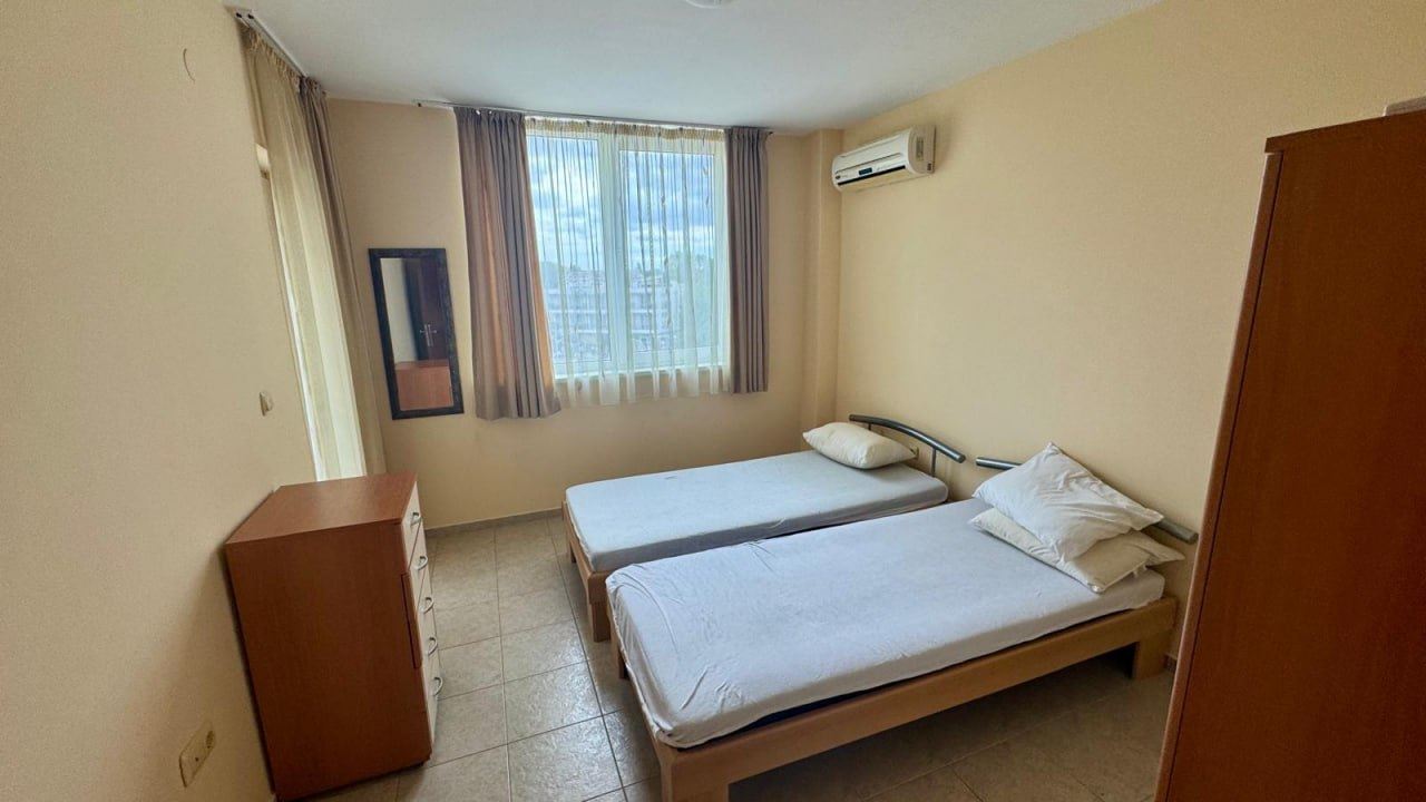 One-bedroom apartment 100 m from the beach – exceptional complex with full infrastructure