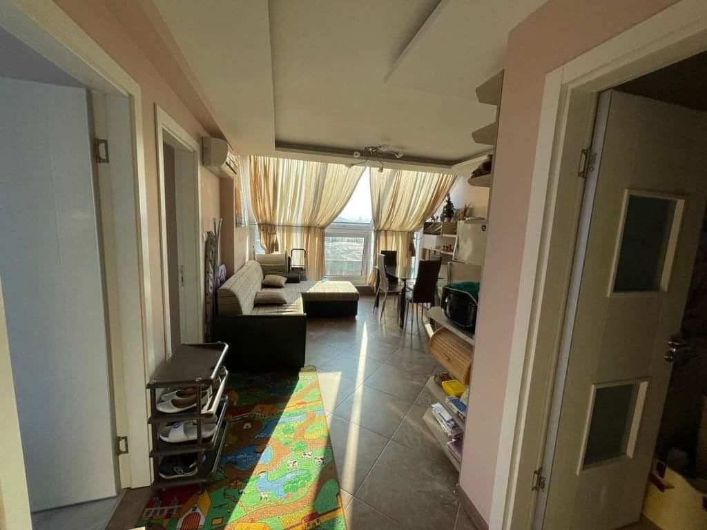 Panoramic two-bedroom apartment with sea view in Ravda – light, space and low maintenance fee