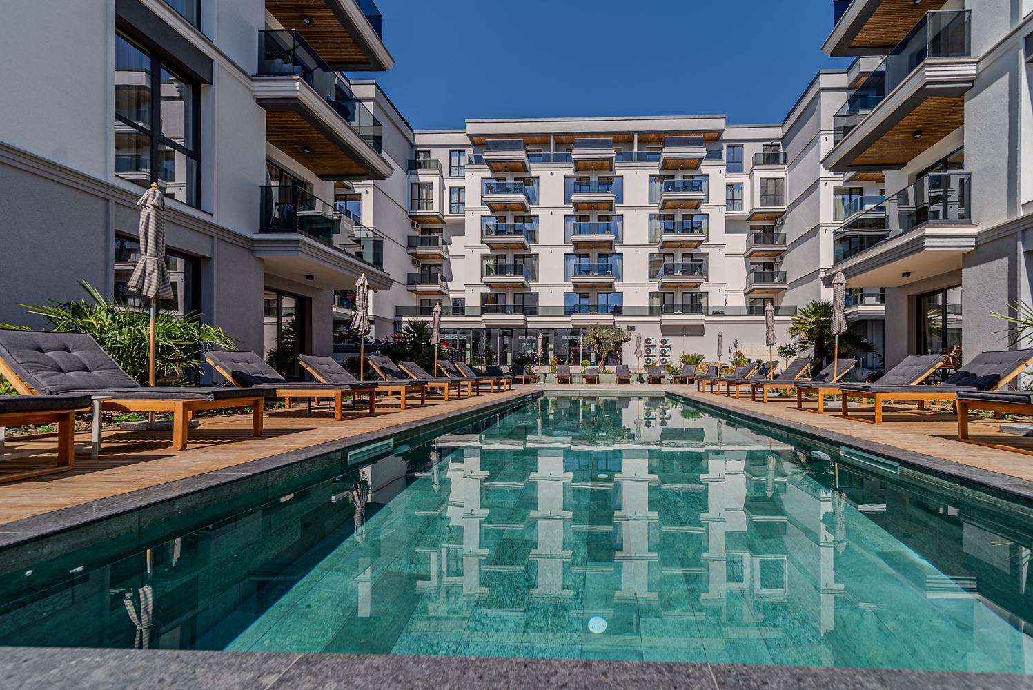 Brand-New One-Bedroom Apartment in a Green and Peaceful Area of Sunny Beach