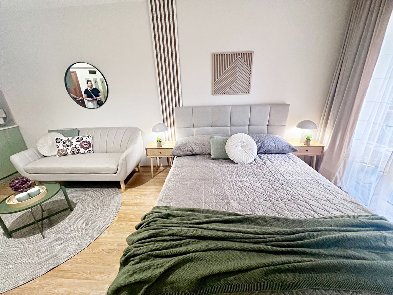Studio with designer renovation in Sveti Vlas – only 200 m from the sea