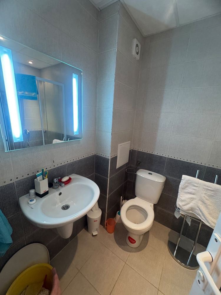 South-Facing Apartment with Two Bedrooms and Underground Parking Space 200 m from the Sea in Pomorie