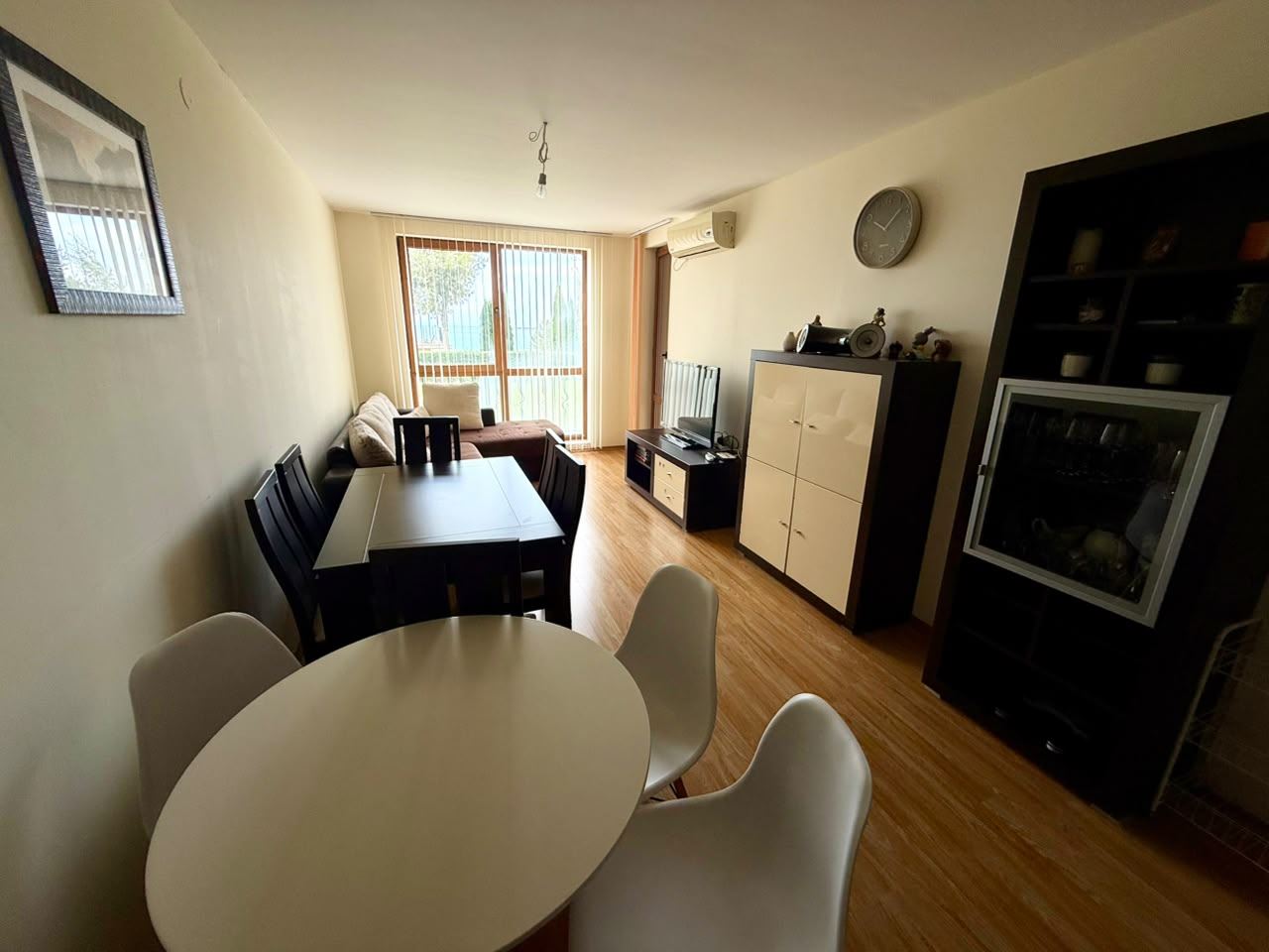Cozy apartment in Sveti Vlas on the ground floor – sea, mountain and luxury complex
