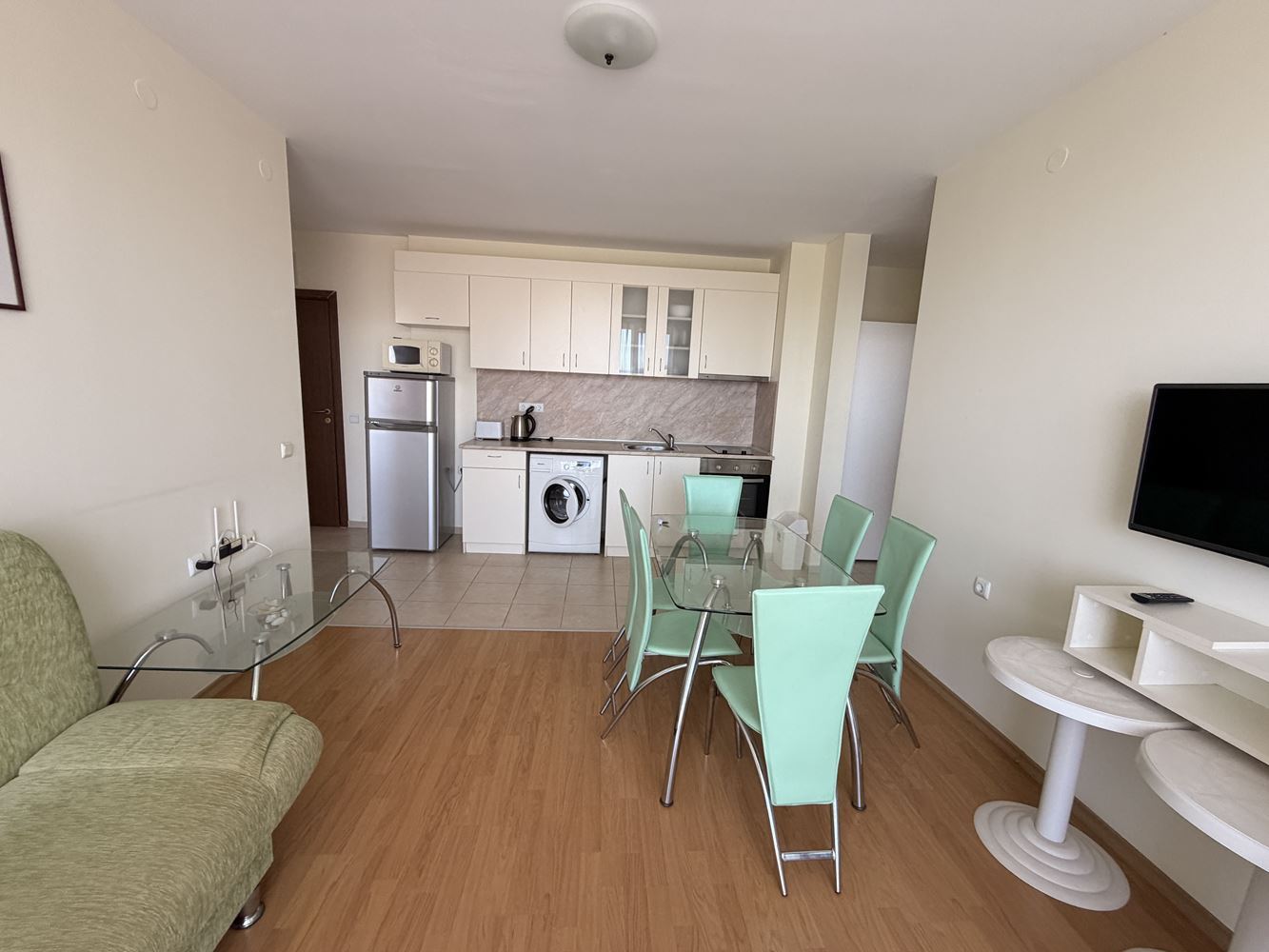 Spacious Apartment with Two Bedrooms in Sunny Beach – Panoramic View and Quiet Location