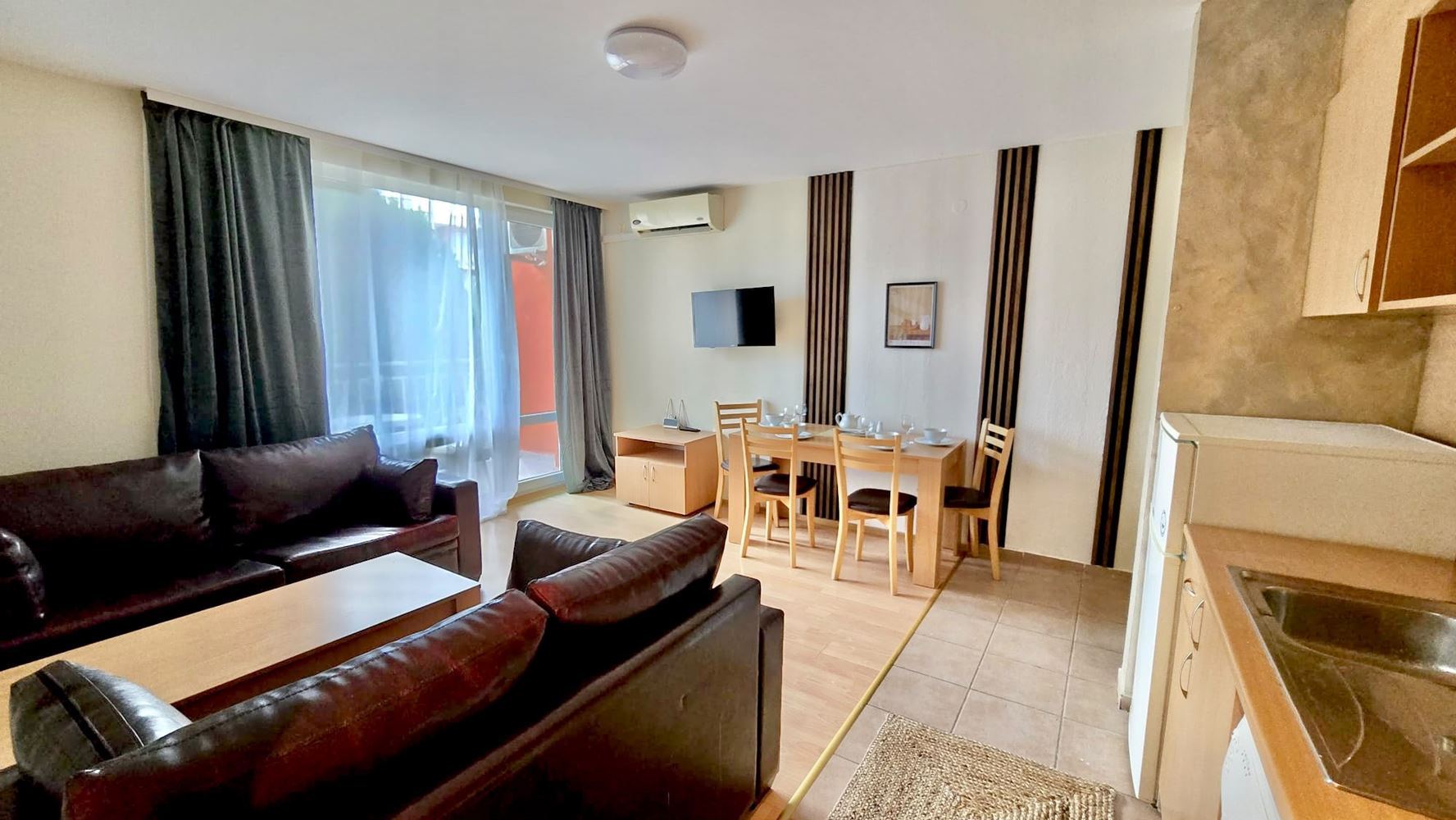 Spacious Two-Bedroom Apartment in Sunny Beach – Fully Furnished and Ready to Move In