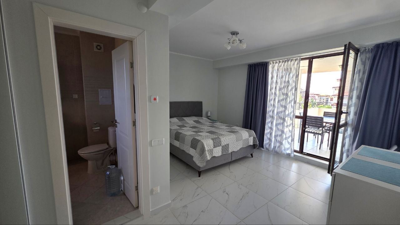 Spacious Two-Bedroom Apartment with Partial Sea View in a Prestigious Complex in Nessebar – Ready for Its New Owners