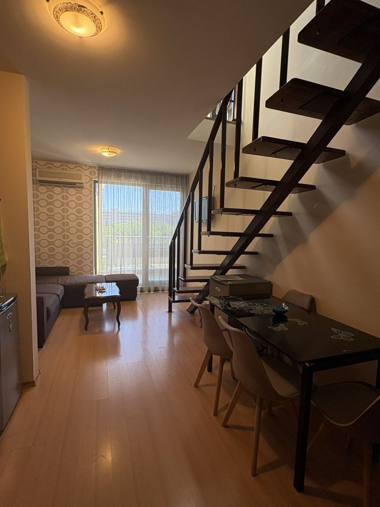 Spacious One-Bedroom Duplex Apartment in Sunny Beach – Ready to Move In, with a Low Maintenance Fee