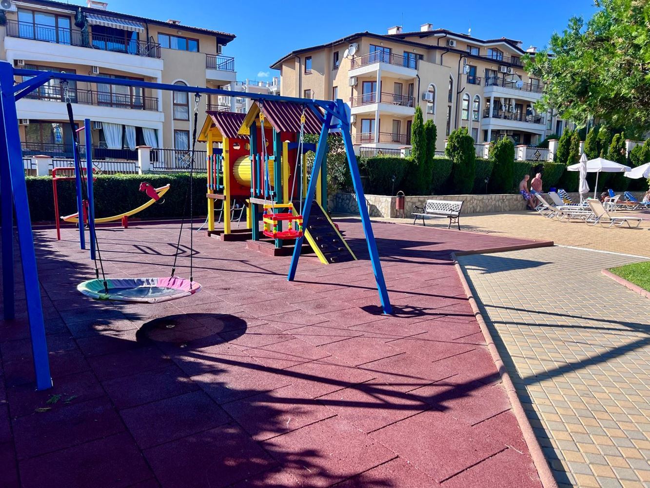 Studio with designer renovation in Sveti Vlas – only 200 m from the sea