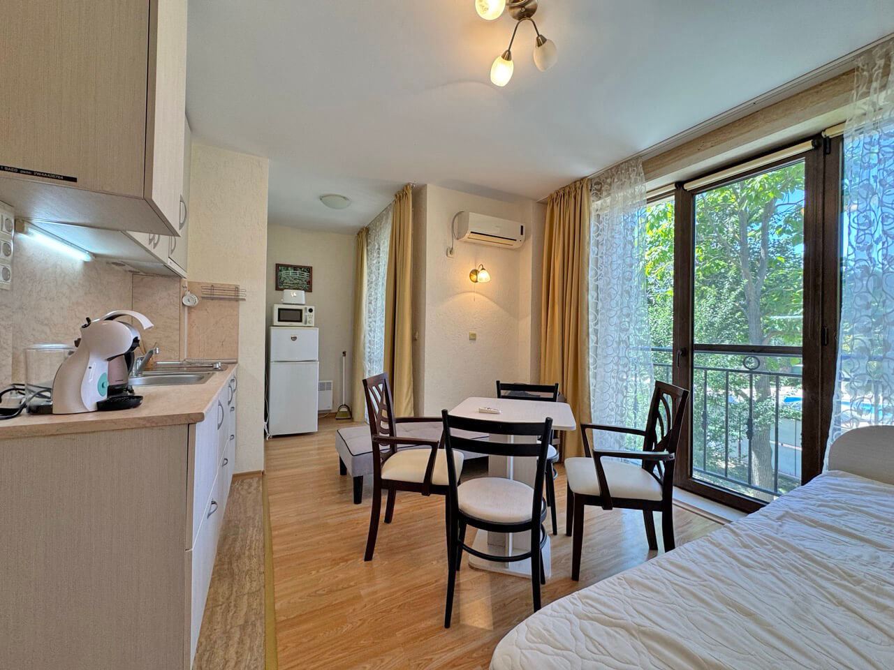 Stylish Furnished Studio in the Heart of Sunny Beach – Tranquillity Close to Cacao Beach