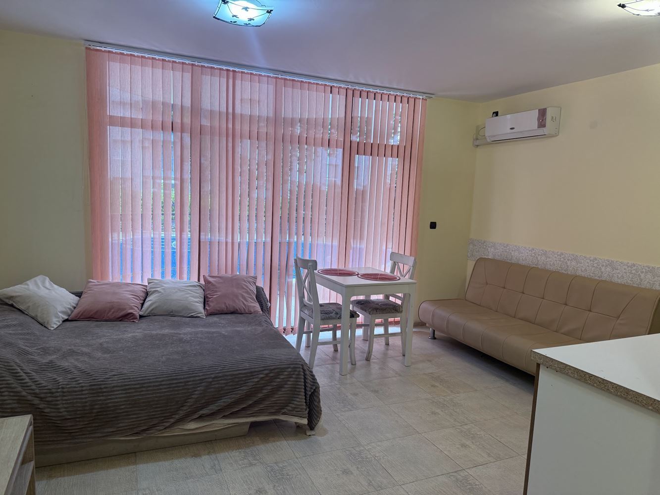 Cozy Studio 500 Meters from the Beach in Sunny Beach – Excellent Location and Ready for Use