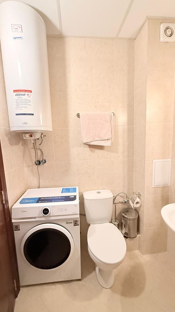 Cozy studio in Sunny Beach – fully furnished, with a small garden and excellent rental potential