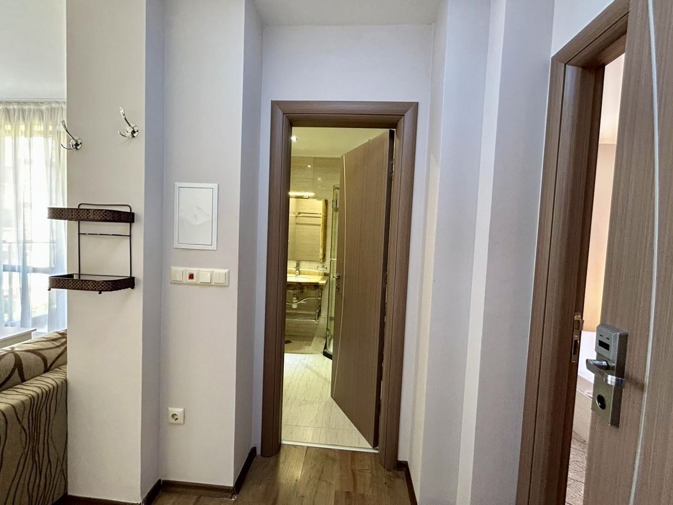 Cozy one-bedroom apartment with pool and green area view in a great complex in Sunny Beach