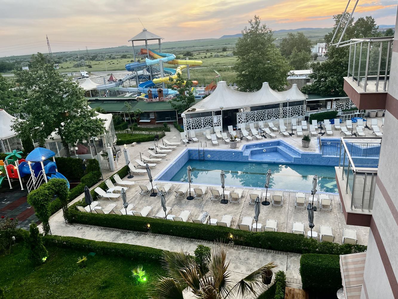 Beautiful studio with a wonderful view of the pool in the heart of Sunny Beach
