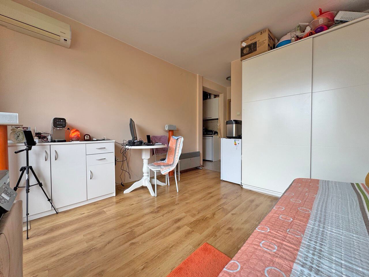 Furnished studio in Sunny Beach – an excellent investment in a complex with premium amenities and a wide range of services