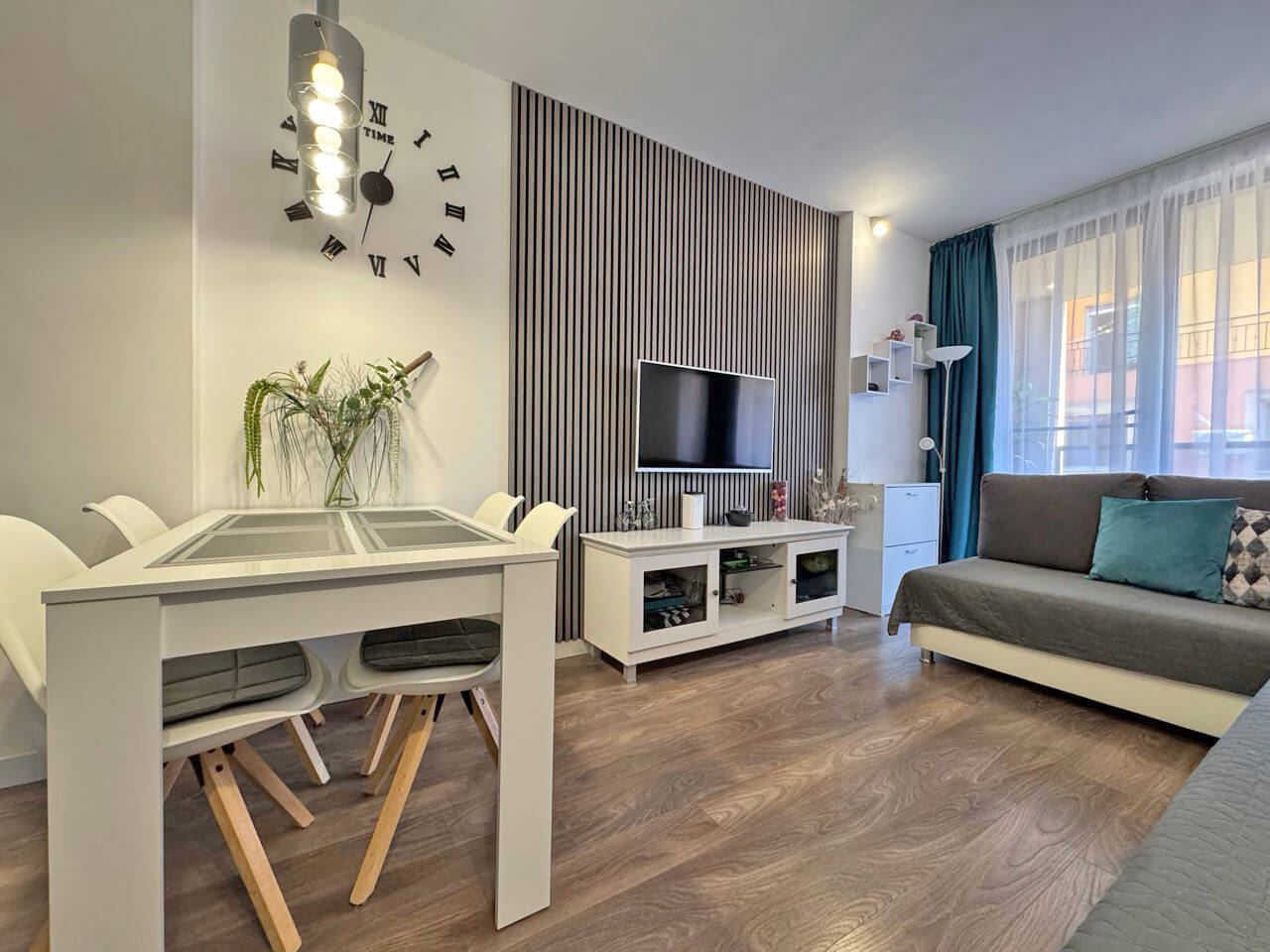 Modern fully furnished one-bedroom apartment in Sunny Beach – style and amenities all year round