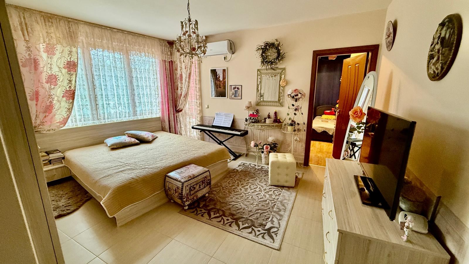 Three-Room Apartment on the First Sea Line in Nessebar – Spaciousness, Two Bedrooms and the Sea in Front of the Complex