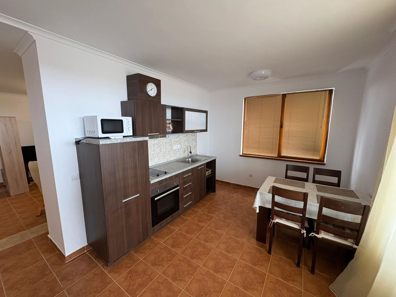 Pomorie – Spacious Two-Bedroom Apartment on the First Line with Sea View and Low Maintenance Fee