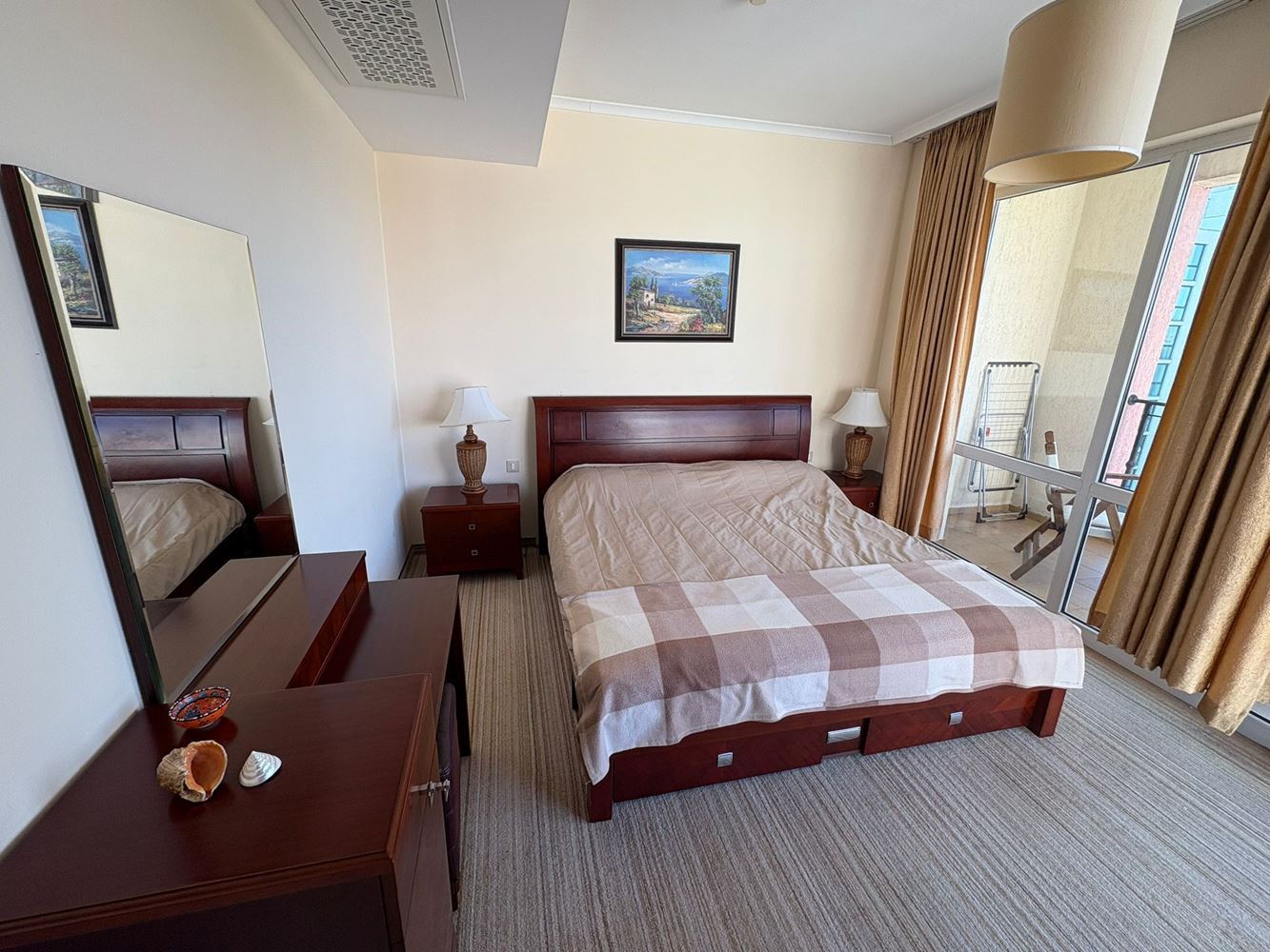Spacious One-Bedroom Apartment on the First Line with Impressive Amenities in Sunny Beach