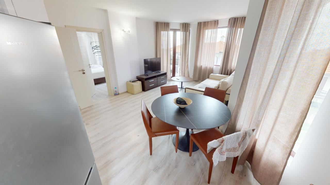 Two-Bedroom Apartment with Mountain Panorama in a Year-Round Complex near Sunny Beach