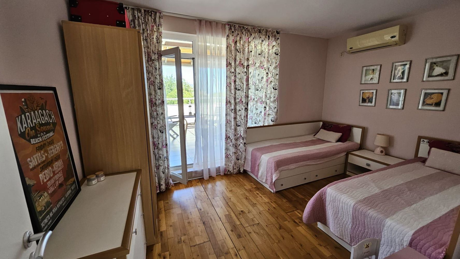 Two-Bedroom Apartment on the First Sea Line in Kiten with Panoramic Sea View and Impressive Terraces