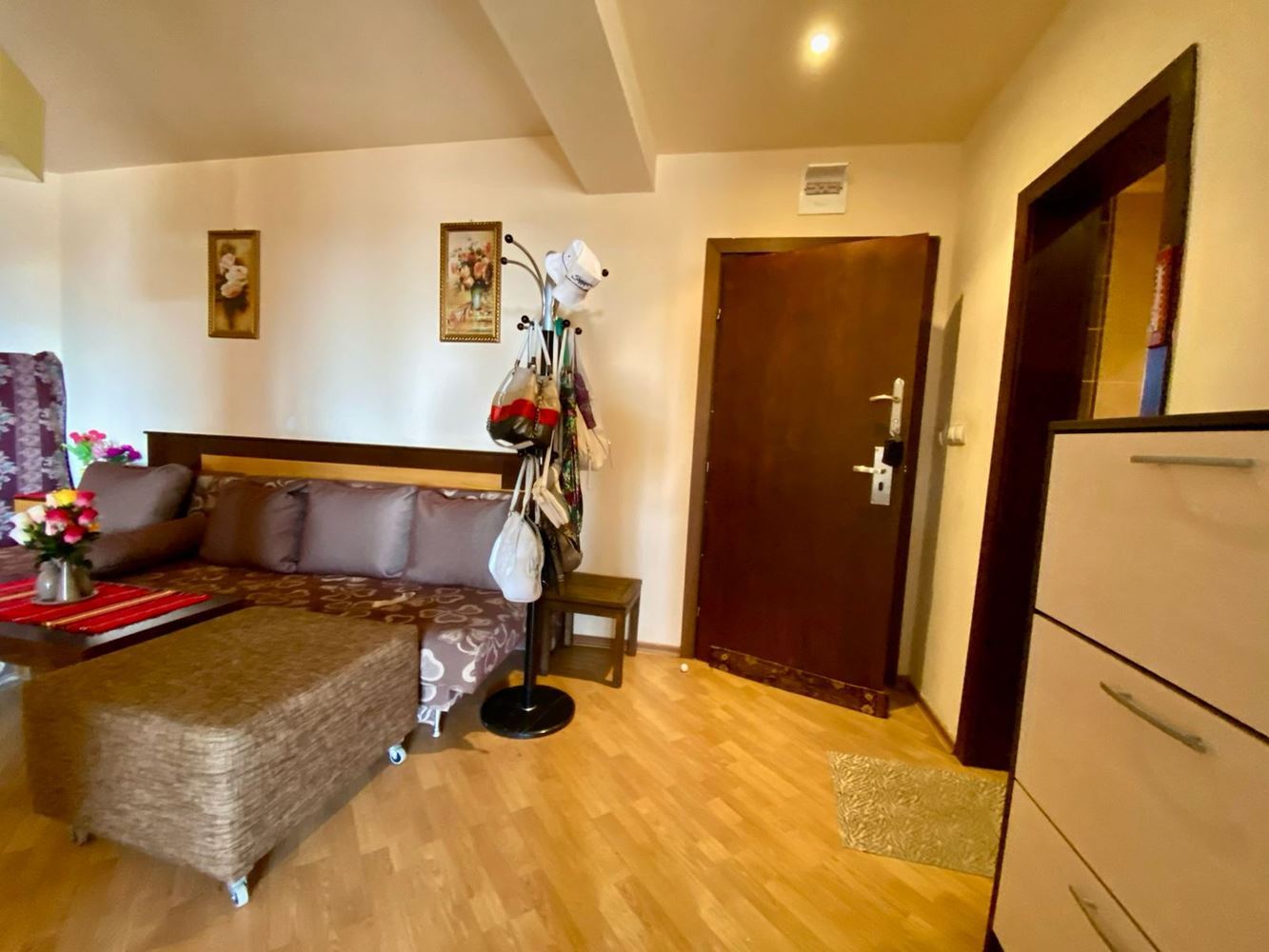 Spacious fully furnished studio with pool view in Sunny Beach – comfort, tranquility, and excellent investment