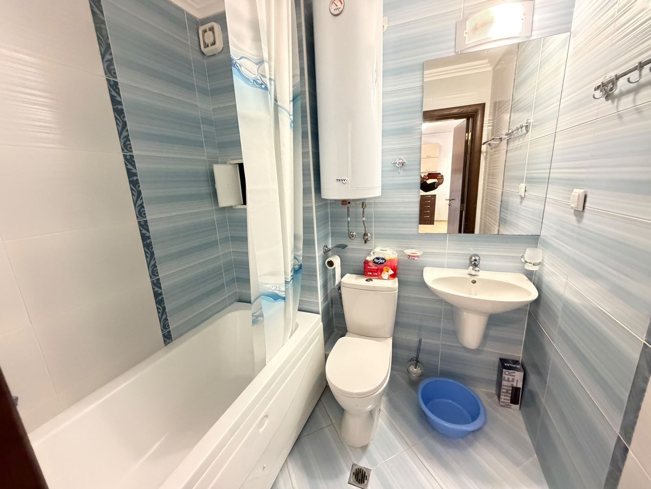 Seafront Apartment with Direct Beach Access in Sveti Vlas – Private Garden Attached to the Apartment