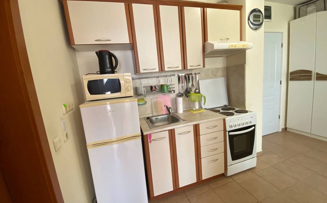 Spacious one-bedroom apartment in a modern complex in Sunny Beach – comfort, greenery, and amenities for residents
