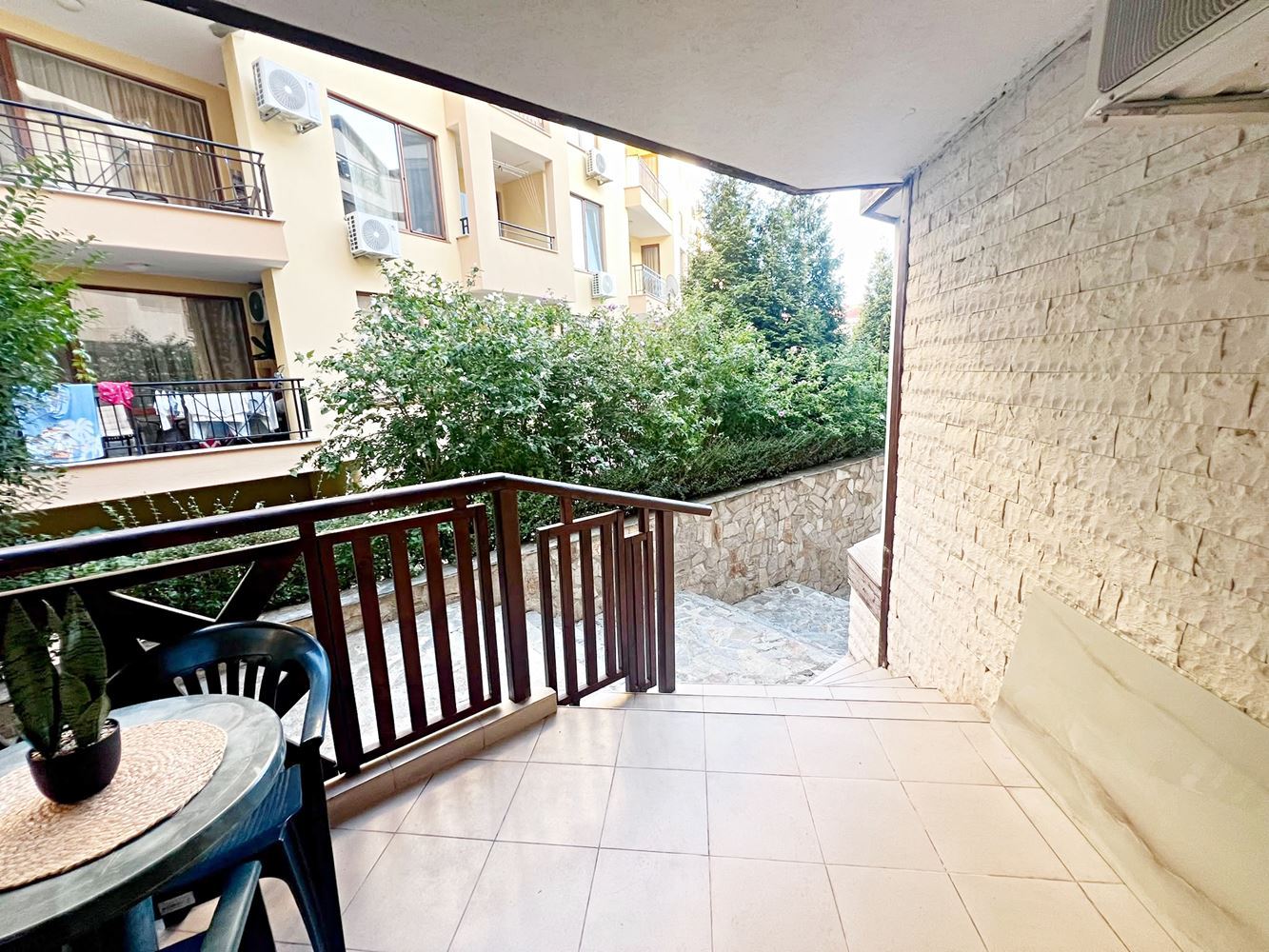 Studio with designer renovation in Sveti Vlas – only 200 m from the sea