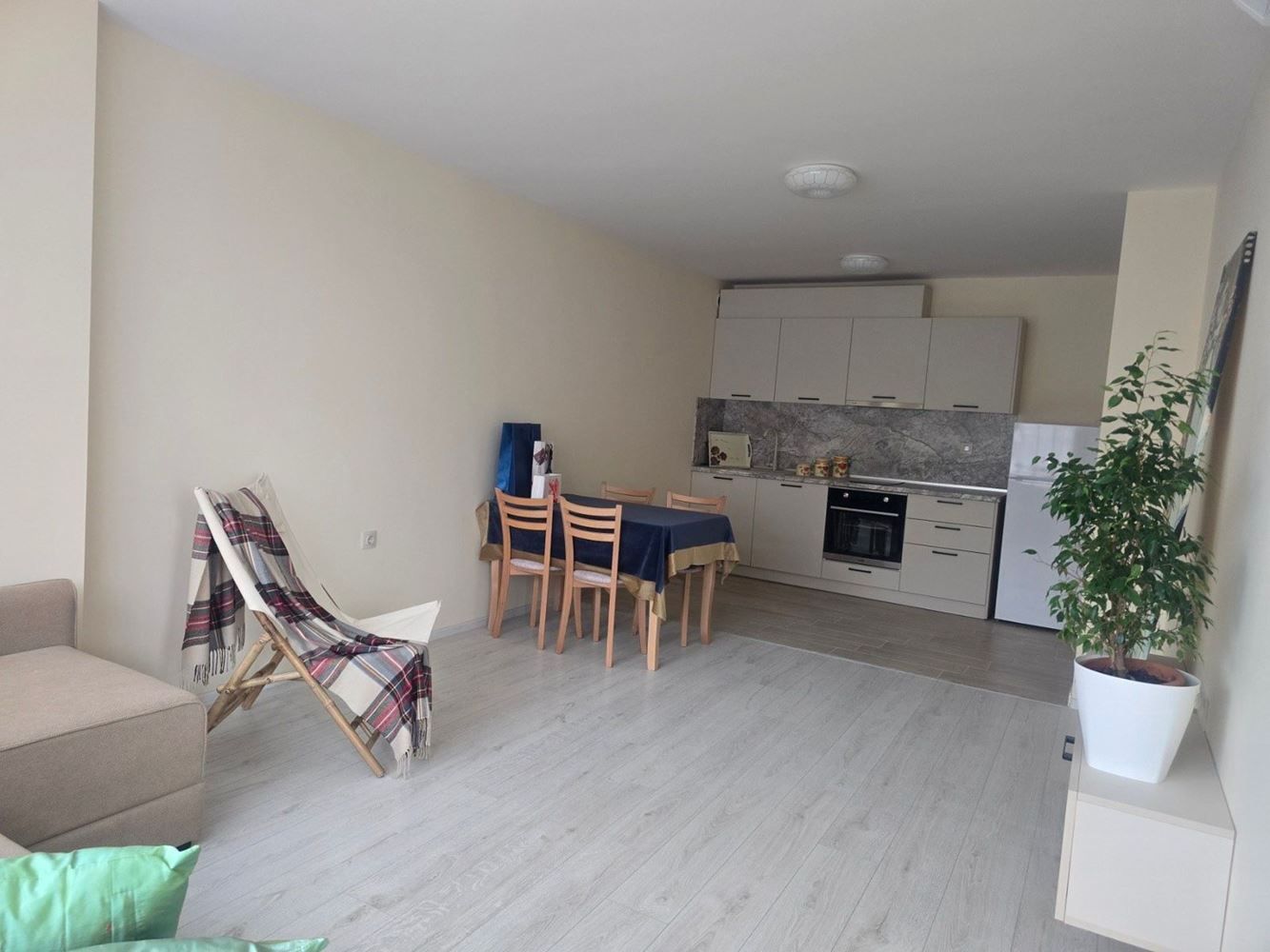 Brand-New One-Bedroom Apartment in Pomorie with No Maintenance Fee – Ready to Move In