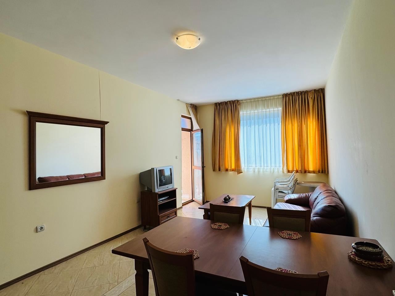 One-Bedroom Apartment with Pool View – Only 300 m from the Sea in Sunny Beach