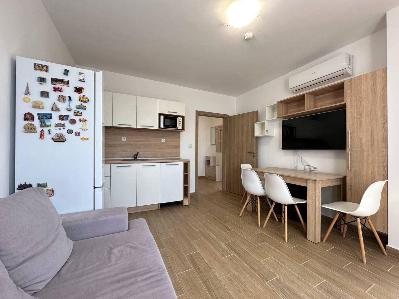 Three-room Apartment in a Premium Complex in Sunny Beach – Modern Luxury, Comfort, and Sea Atmosphere