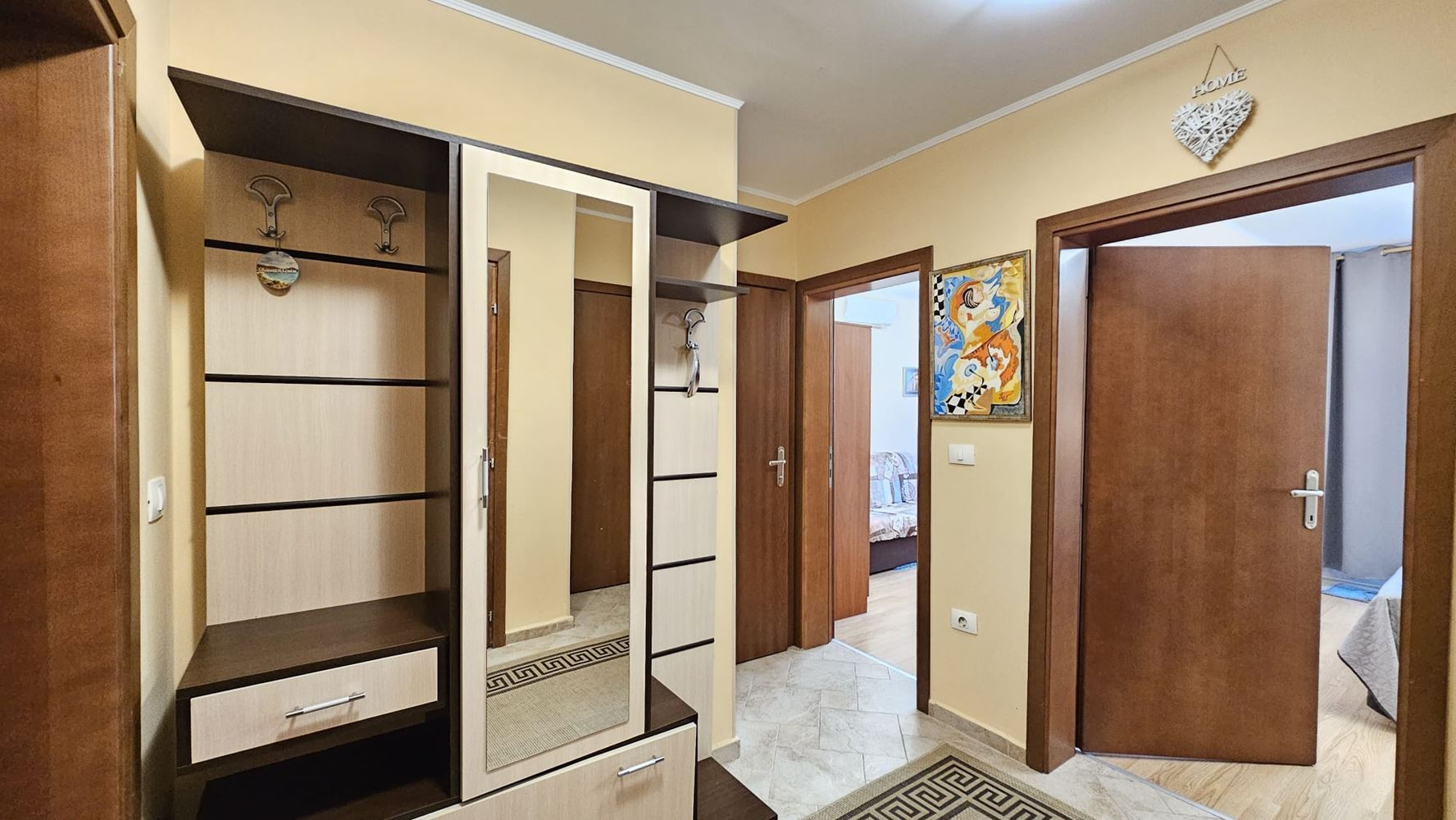 Spacious Two-Bedroom Apartment on the First Sea Line with Private Beach in Sveti Vlas