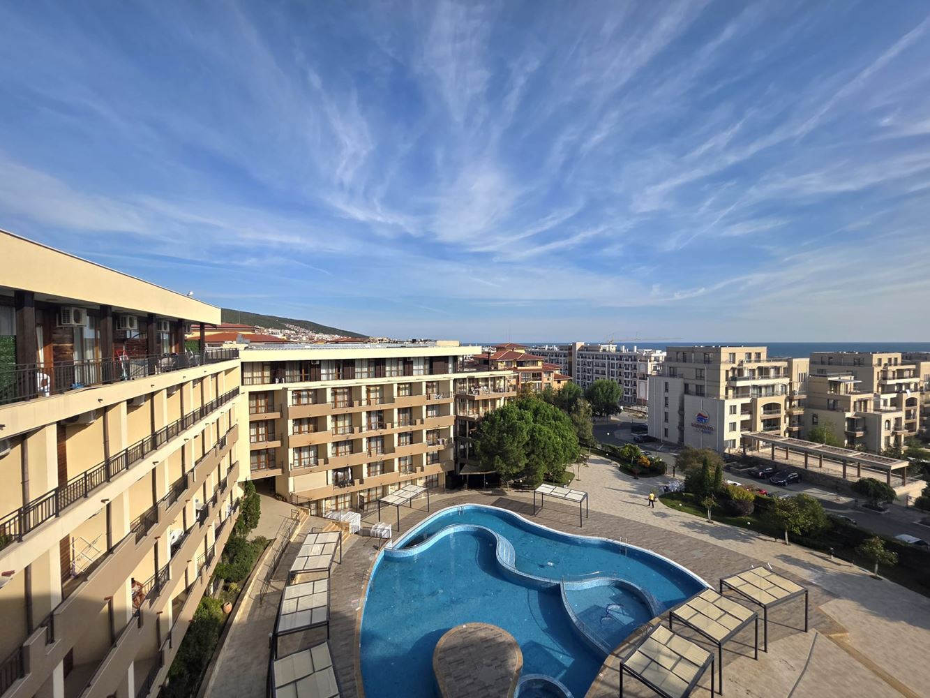 New One-Bedroom Apartment with Sea Views in Sveti Vlas