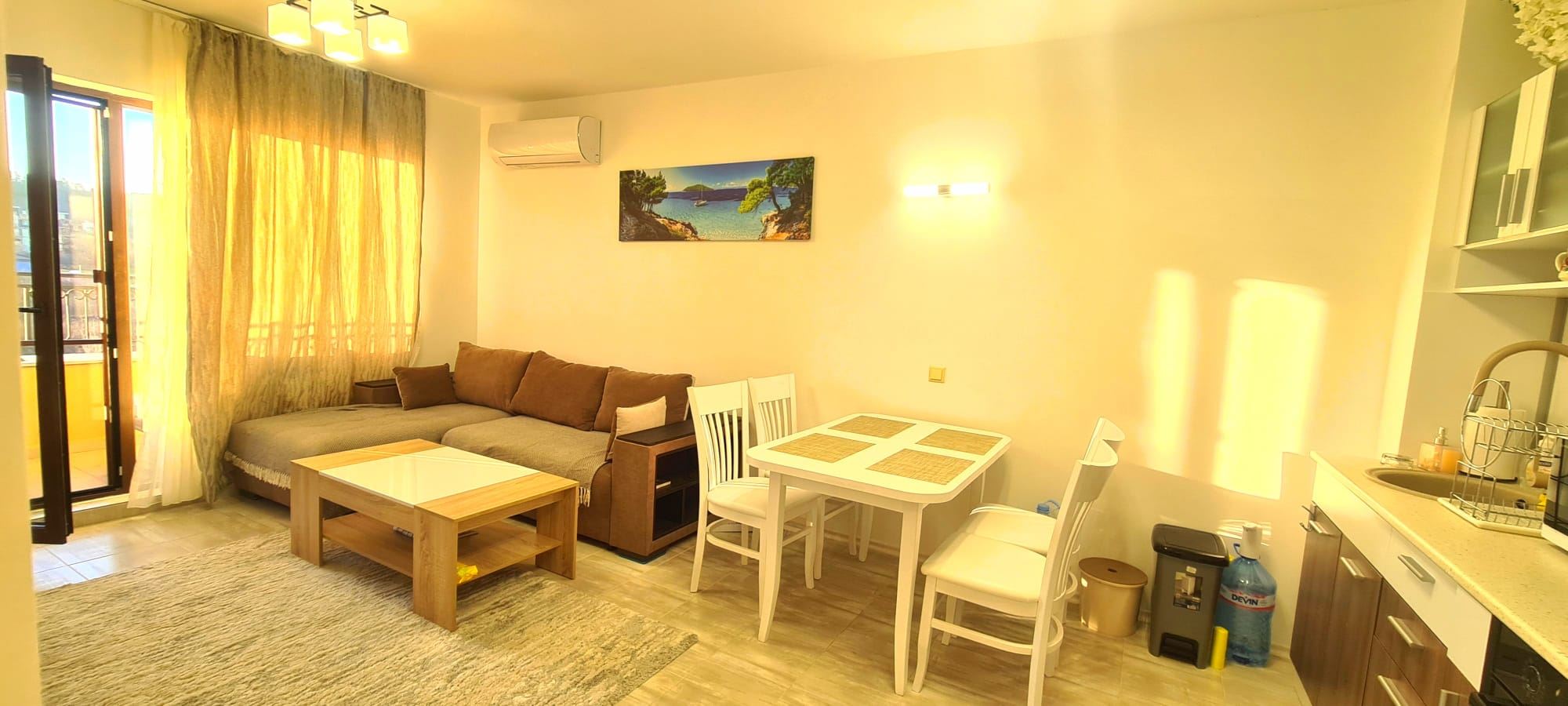 Sozopol: Two-bedroom apartment 200 meters from Kavatsi Beach – fully furnished and ready to move in