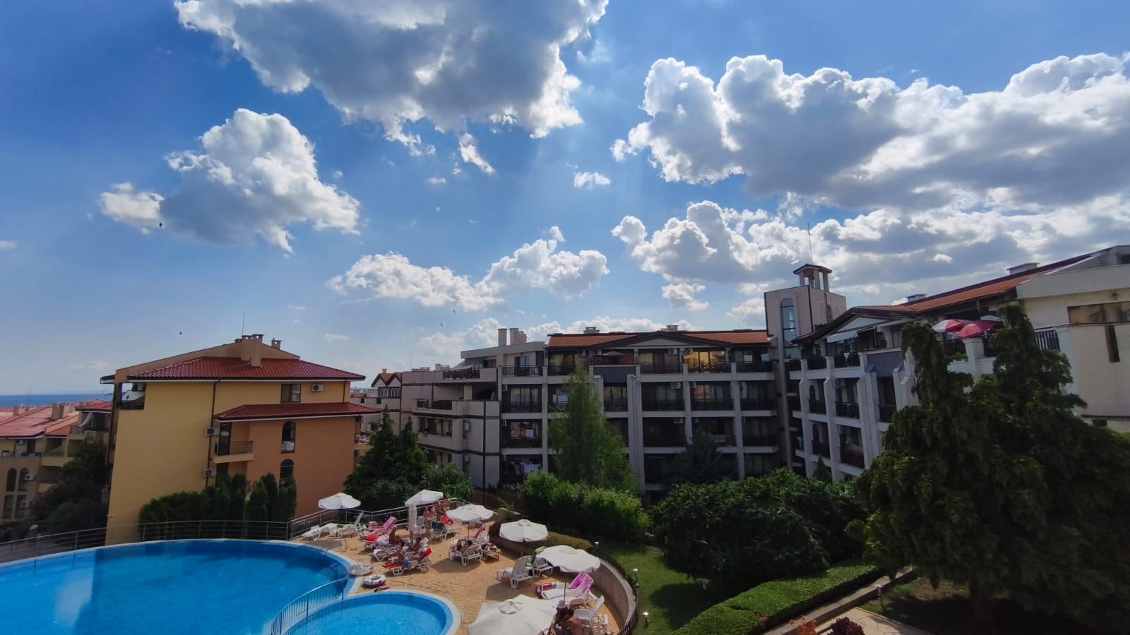 Spacious Two-Bedroom Apartment with Sea View in Sveti Vlas, 200 Meters from the Beach