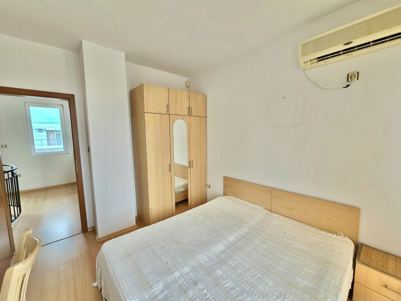 Spacious Two-Bedroom Duplex Apartment with Three Balconies in Sunny Beach – Act 16, Residential Electricity and Pool View