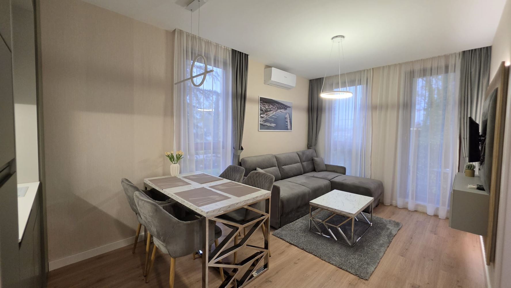 Cozy one-bedroom apartment in a luxury complex in Sunny Beach