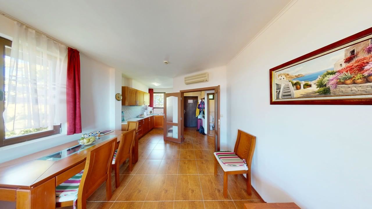Spacious One-Bedroom Apartment with Sea Views in the Sunny Beach Area