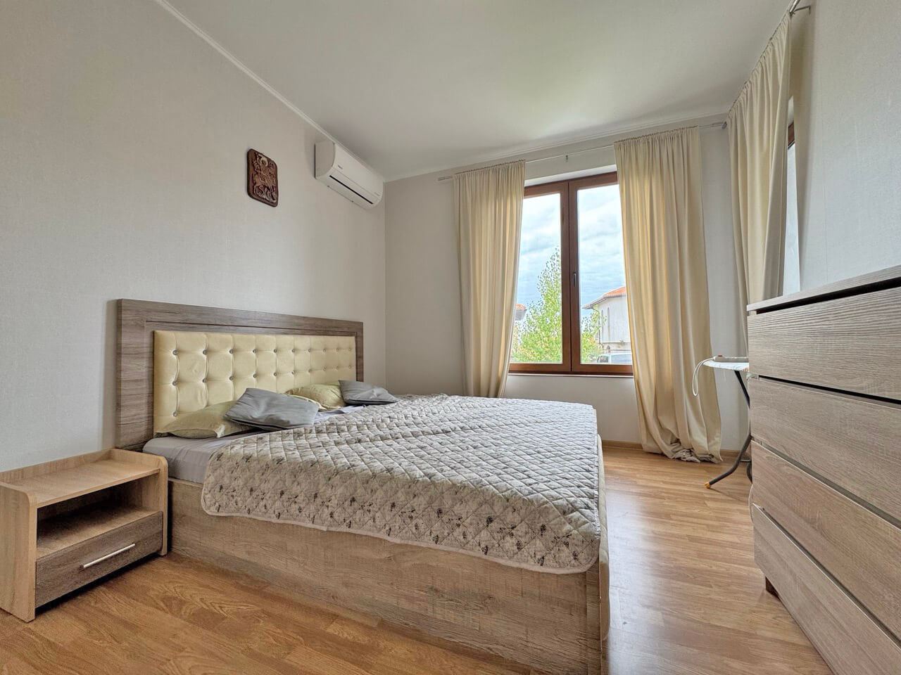 Furnished One-Bedroom Apartment in a New Complex in Aheloy – Peace, Greenery and Comfort by the Sea