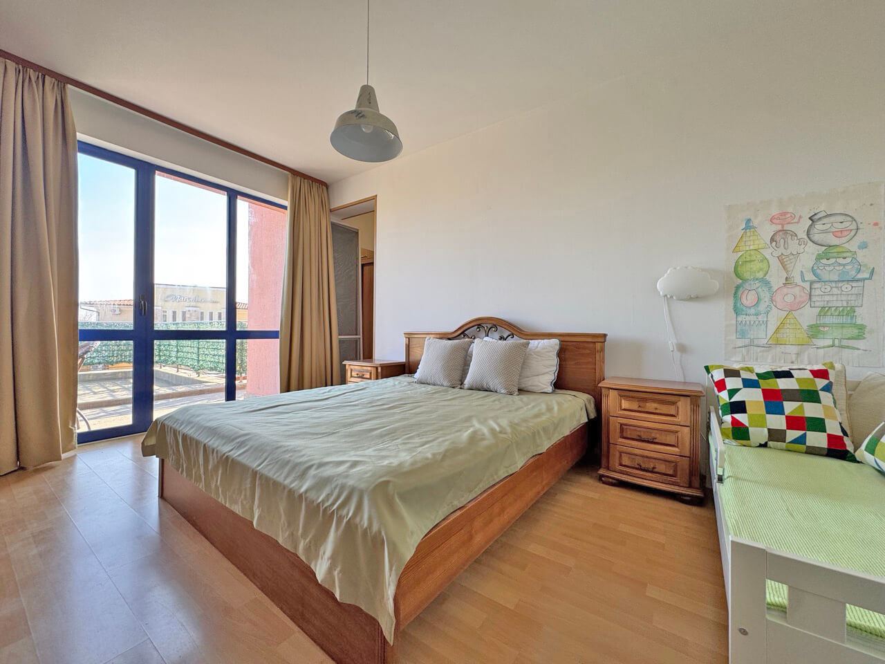 Luxury penthouse in Sunny Beach with an impressive panoramic terrace and excellent location