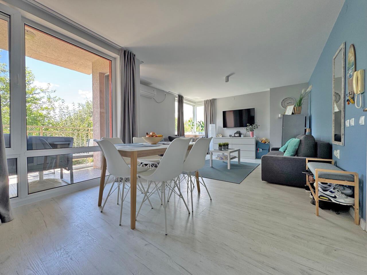 Stylish One-Bedroom Apartment in a Prestigious Complex in Sunny Beach – Fully Renovated and Ready to Move In