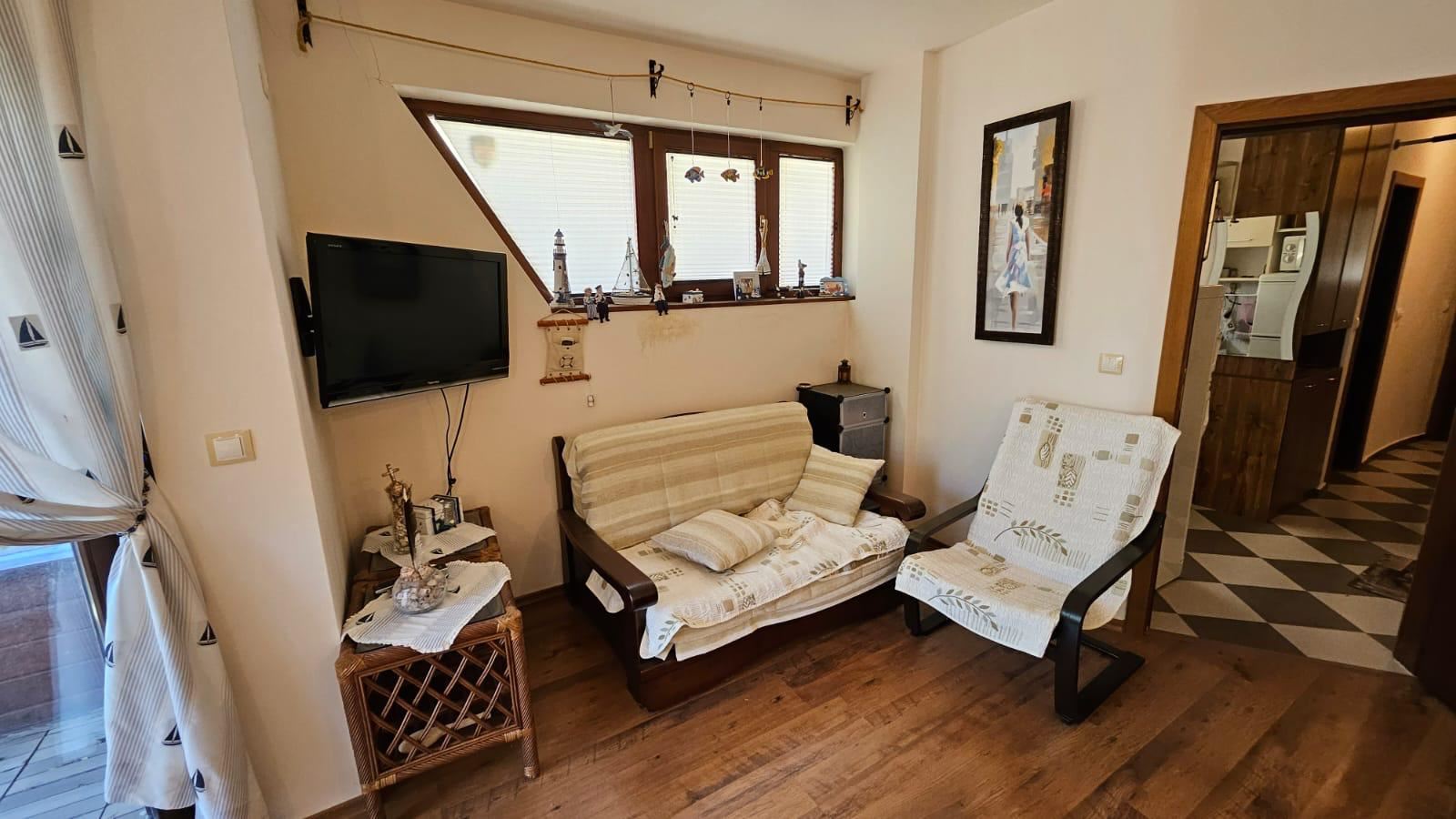 One-bedroom apartment with no maintenance fee in “Rusalka” district, Sveti Vlas – an excellent choice for living and investment