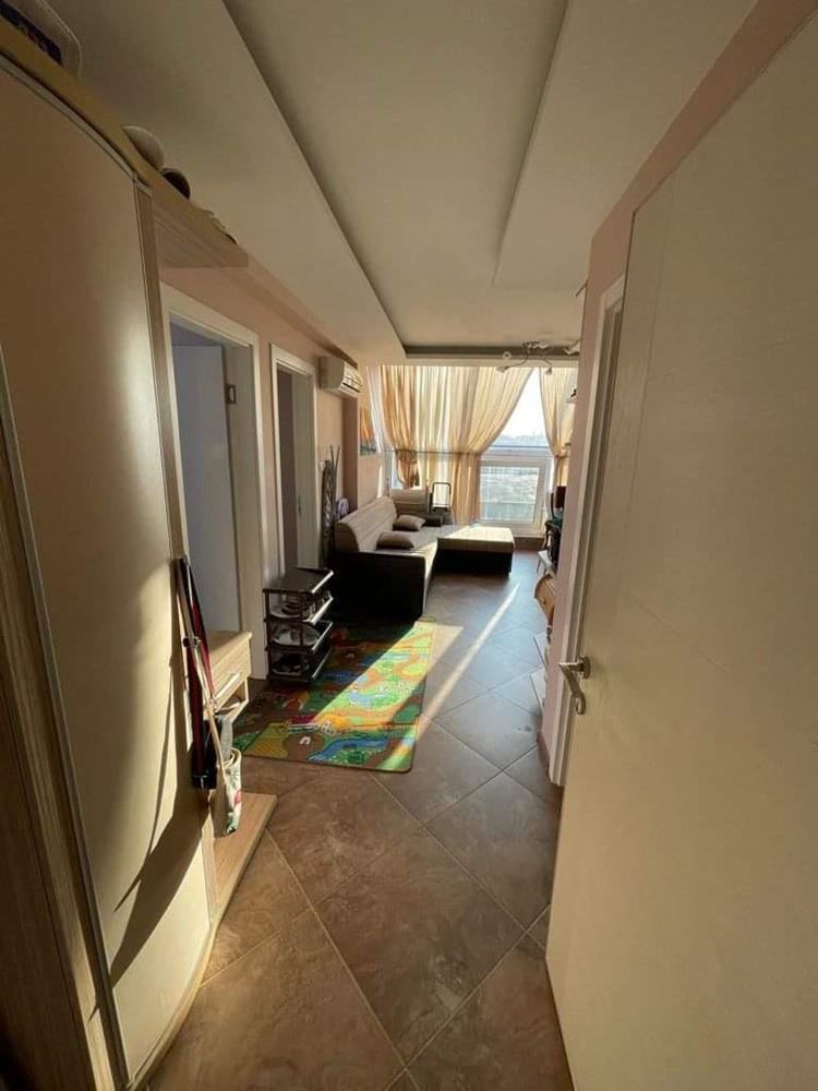 Panoramic two-bedroom apartment with sea view in Ravda – light, space and low maintenance fee