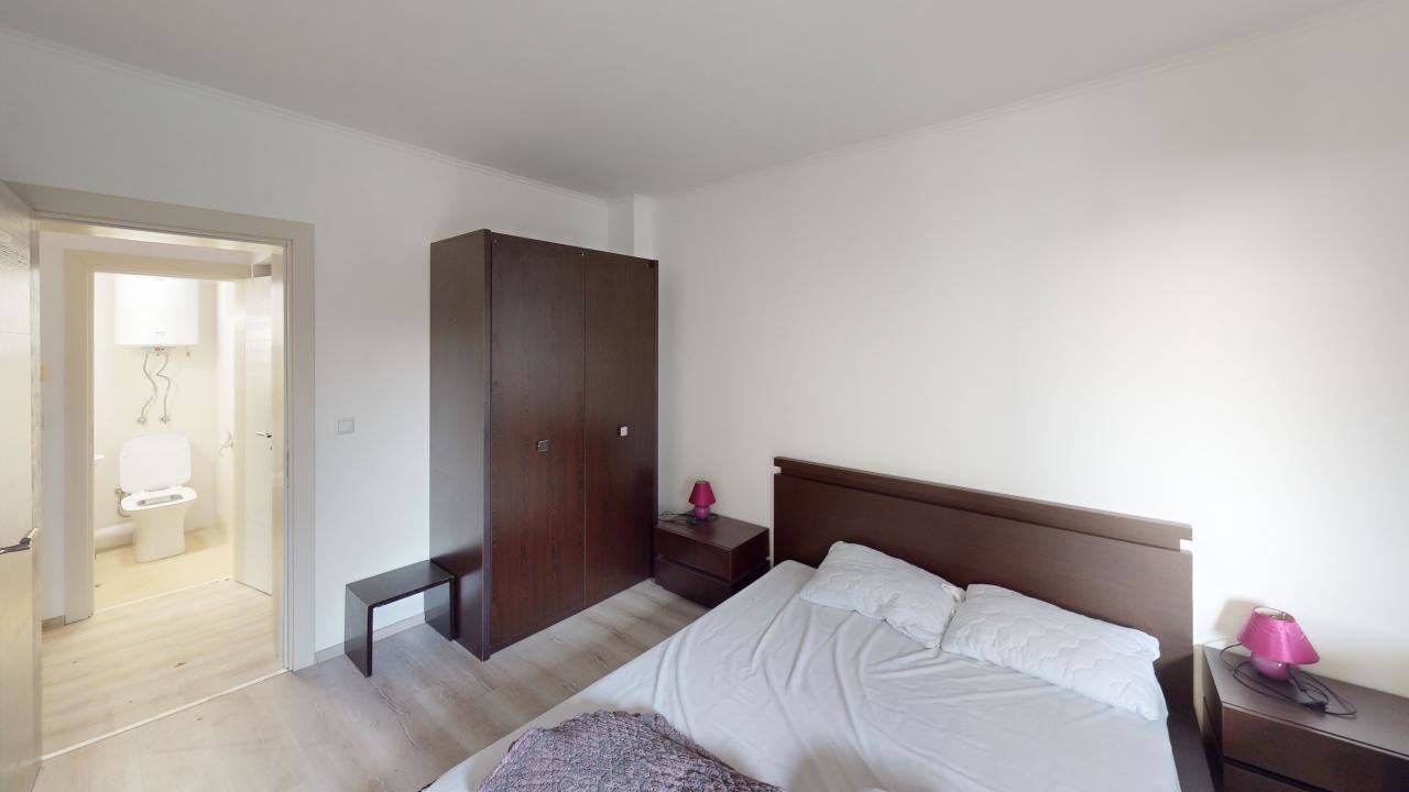 Two-Bedroom Apartment with Mountain Panorama in a Year-Round Complex near Sunny Beach